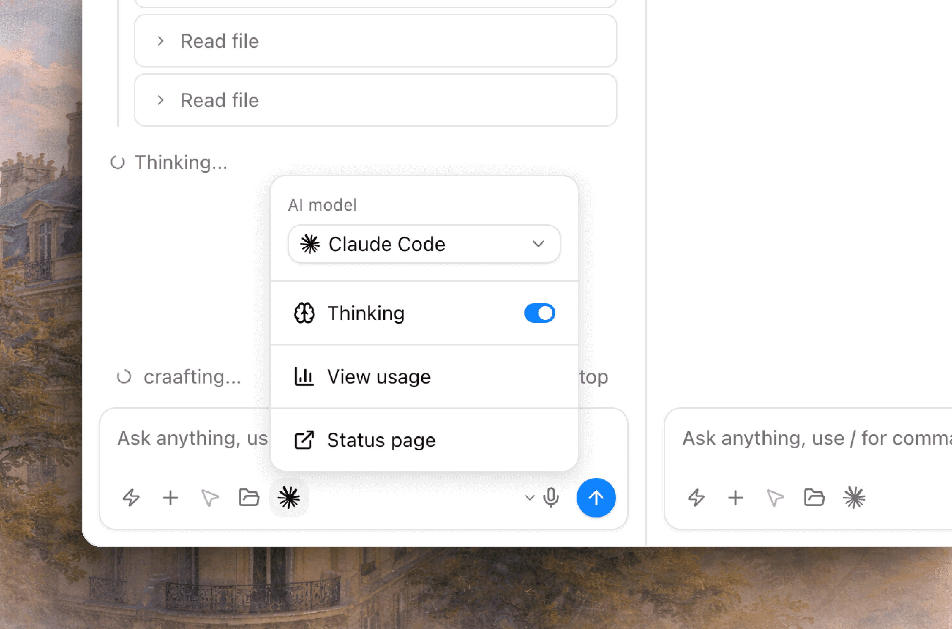 Use the best AI models, without a scary terminal